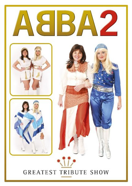 abba tribute duo poster